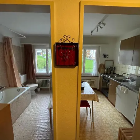 Ideally Located 3.5 Flat Appartamento Leukerbad